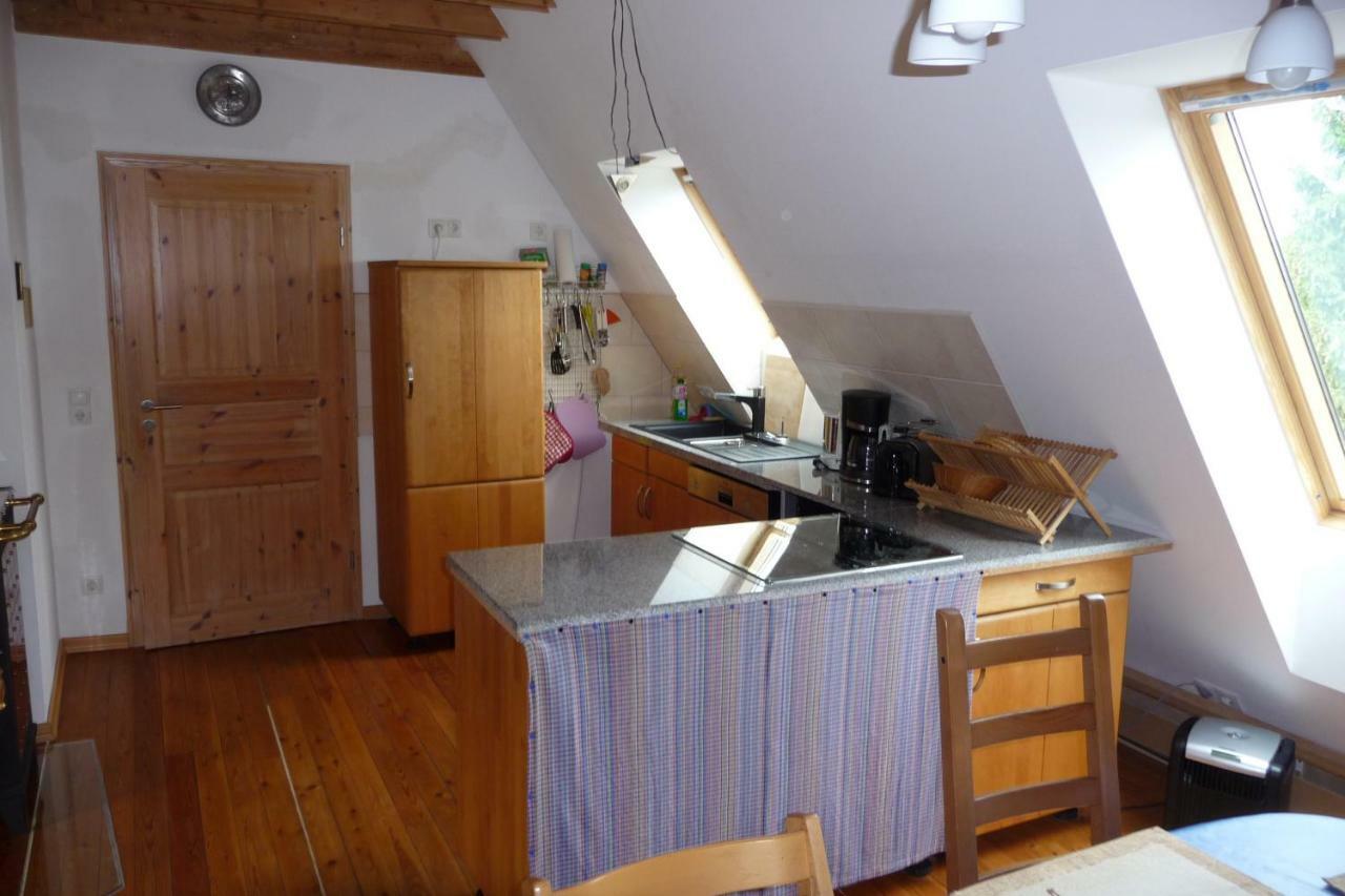 Haus Bergwiese - für Naturfreunde, Familien, Wanderer Gehlberg Exterior foto